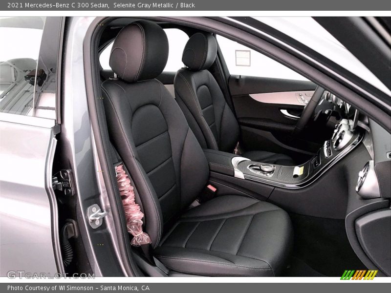 Selenite Gray Metallic / Black 2021 Mercedes-Benz C 300 Sedan