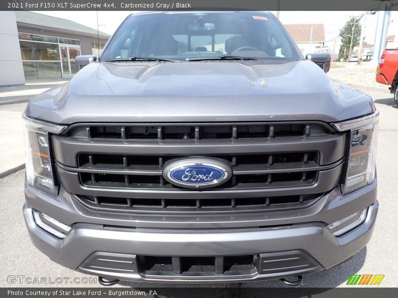 Carbonized Gray / Black 2021 Ford F150 XLT SuperCrew 4x4