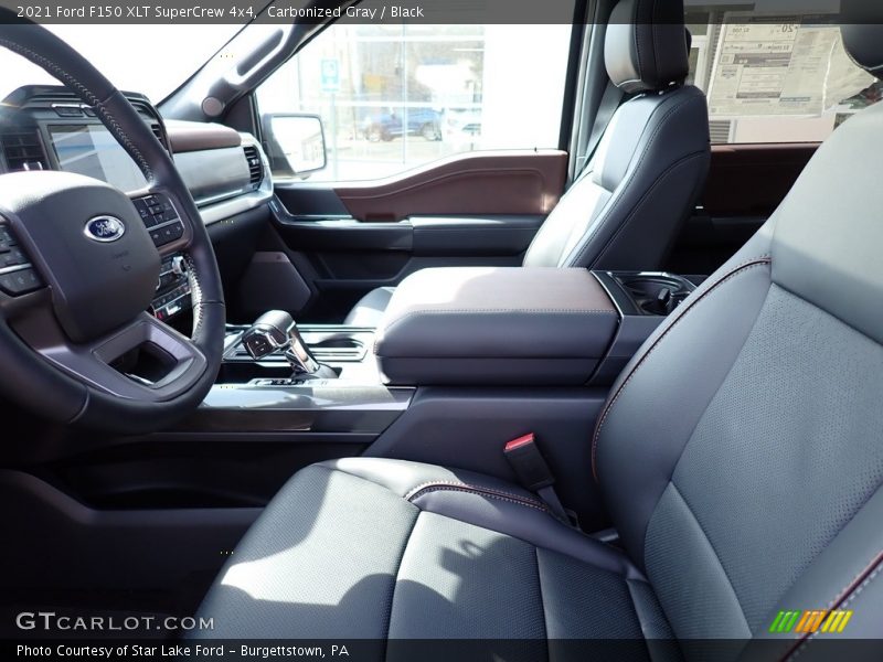 Carbonized Gray / Black 2021 Ford F150 XLT SuperCrew 4x4