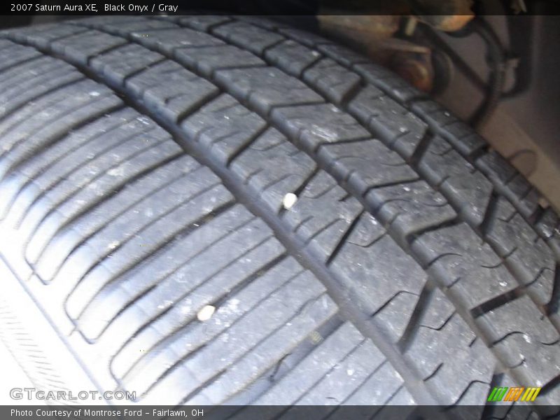 Black Onyx / Gray 2007 Saturn Aura XE