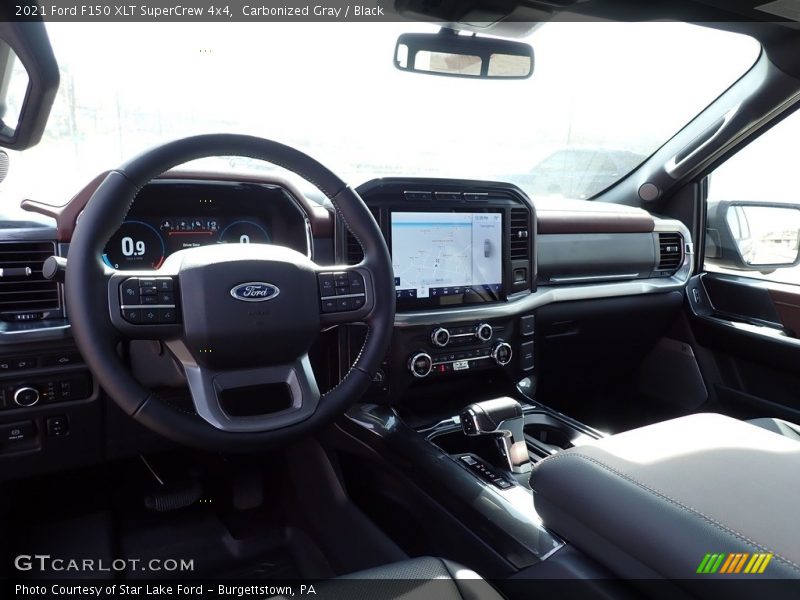 Carbonized Gray / Black 2021 Ford F150 XLT SuperCrew 4x4