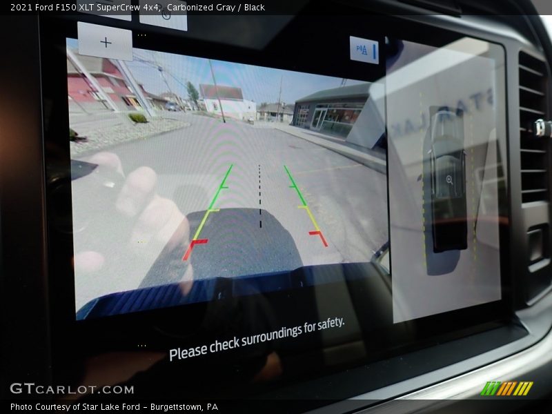Carbonized Gray / Black 2021 Ford F150 XLT SuperCrew 4x4
