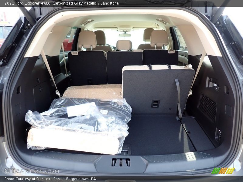 Carbonized Gray Metallic / Sandstone 2021 Ford Explorer 4WD