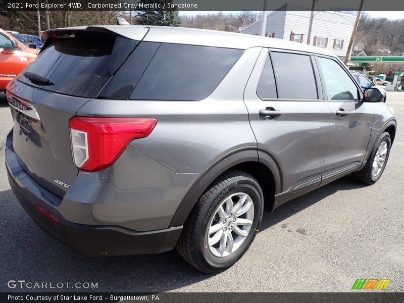 Carbonized Gray Metallic / Sandstone 2021 Ford Explorer 4WD