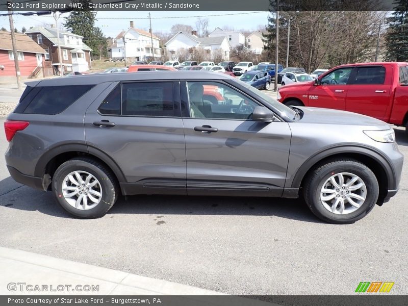 Carbonized Gray Metallic / Sandstone 2021 Ford Explorer 4WD