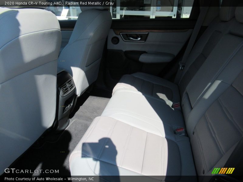 Radiant Red Metallic / Gray 2020 Honda CR-V Touring AWD