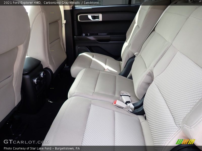 Carbonized Gray Metallic / Sandstone 2021 Ford Explorer 4WD