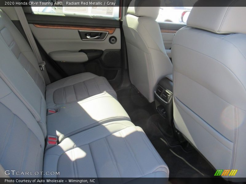 Radiant Red Metallic / Gray 2020 Honda CR-V Touring AWD