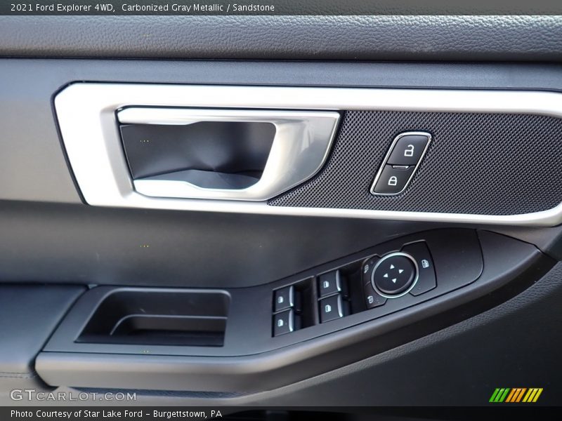 Carbonized Gray Metallic / Sandstone 2021 Ford Explorer 4WD