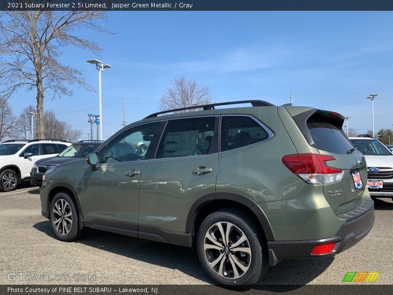 Jasper Green Metallic / Gray 2021 Subaru Forester 2.5i Limited
