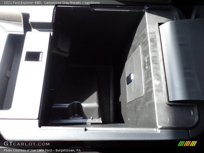 Carbonized Gray Metallic / Sandstone 2021 Ford Explorer 4WD
