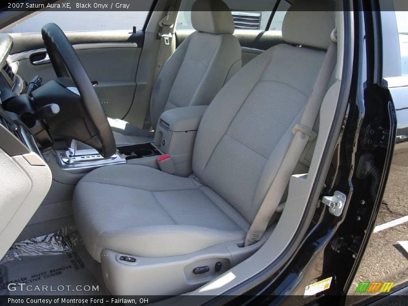 Black Onyx / Gray 2007 Saturn Aura XE