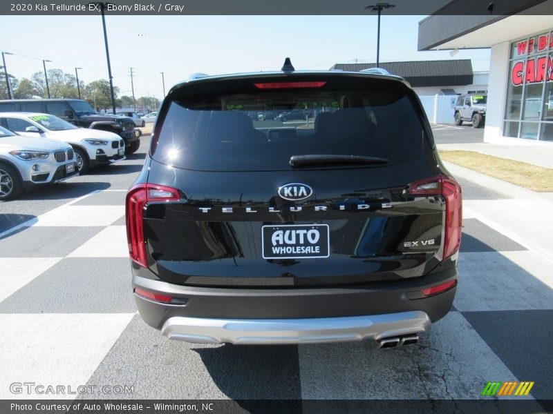 Ebony Black / Gray 2020 Kia Telluride EX