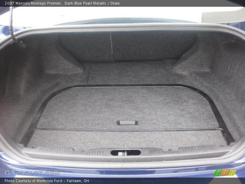 Dark Blue Pearl Metallic / Shale 2007 Mercury Montego Premier