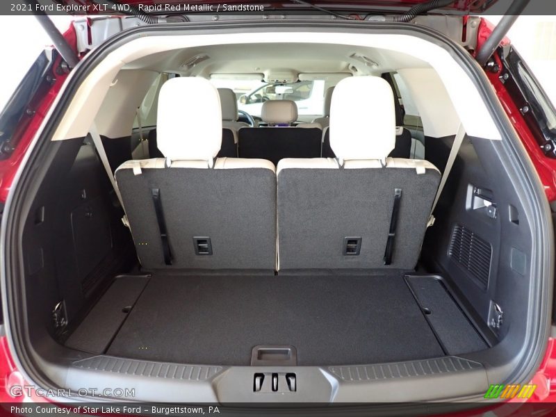 Rapid Red Metallic / Sandstone 2021 Ford Explorer XLT 4WD