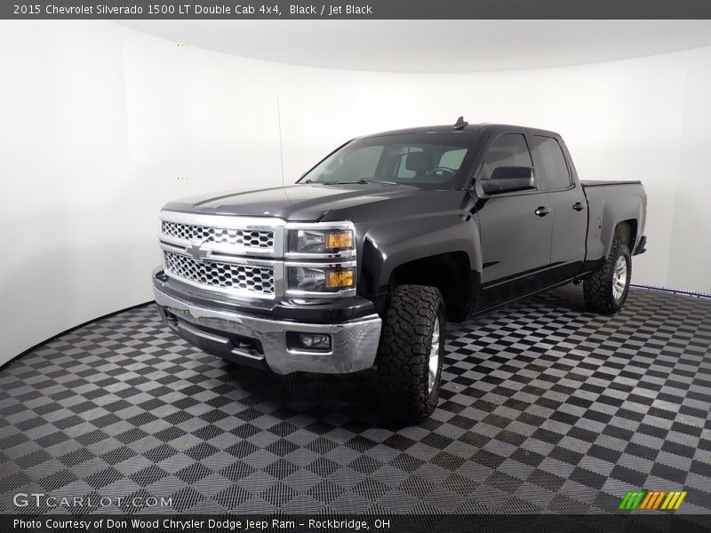 Black / Jet Black 2015 Chevrolet Silverado 1500 LT Double Cab 4x4