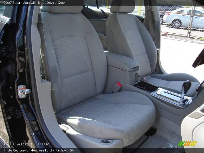Black Onyx / Gray 2007 Saturn Aura XE