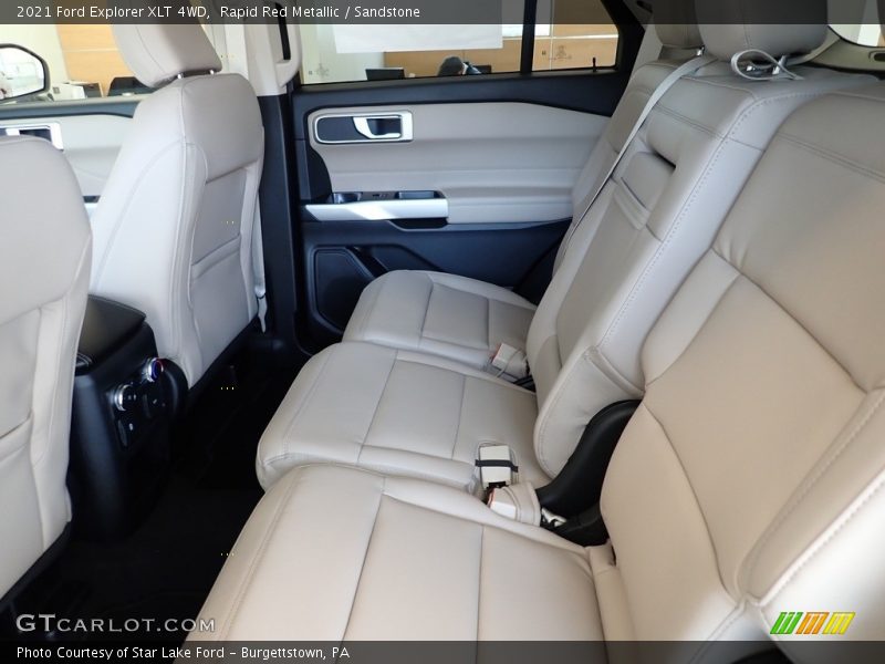 Rapid Red Metallic / Sandstone 2021 Ford Explorer XLT 4WD