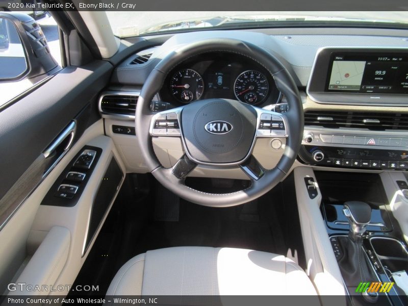 Ebony Black / Gray 2020 Kia Telluride EX