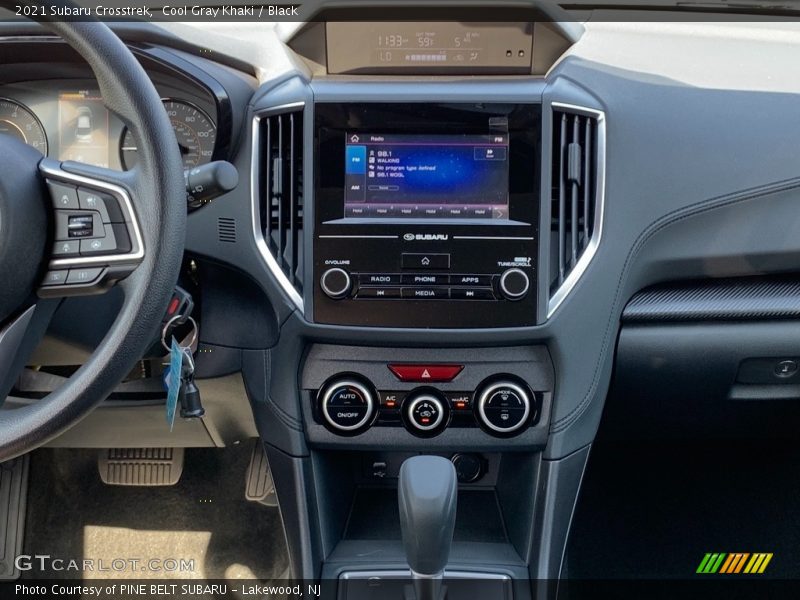 Controls of 2021 Crosstrek 