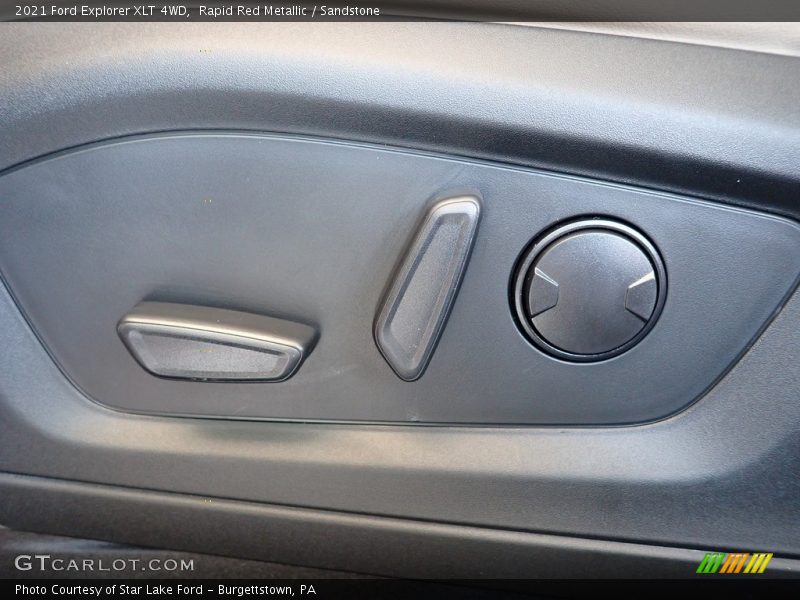 Rapid Red Metallic / Sandstone 2021 Ford Explorer XLT 4WD