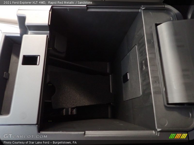 Rapid Red Metallic / Sandstone 2021 Ford Explorer XLT 4WD