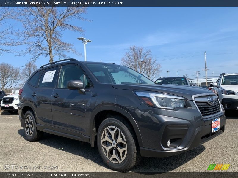 Magnetite Gray Metallic / Black 2021 Subaru Forester 2.5i Premium