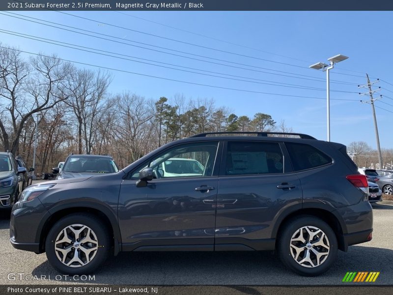 Magnetite Gray Metallic / Black 2021 Subaru Forester 2.5i Premium