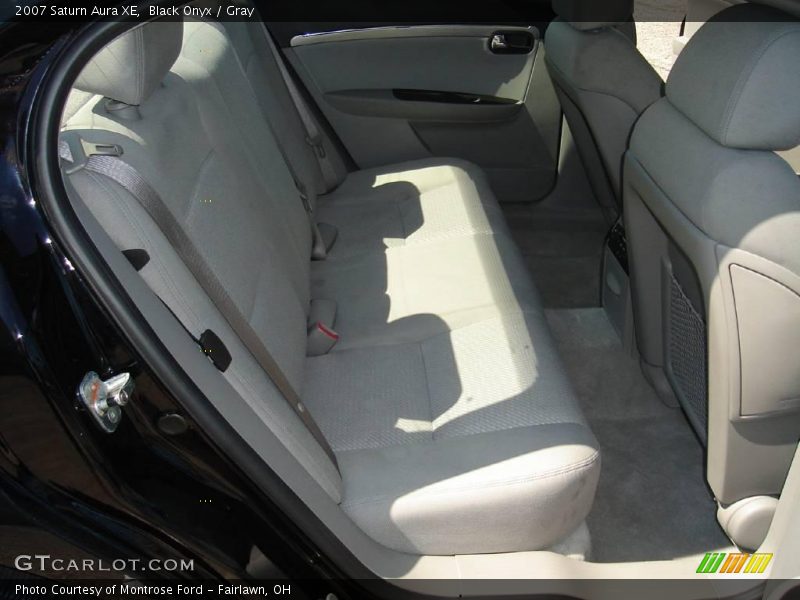 Black Onyx / Gray 2007 Saturn Aura XE