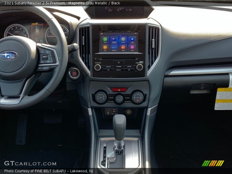 Magnetite Gray Metallic / Black 2021 Subaru Forester 2.5i Premium