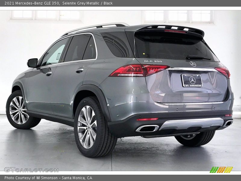 Selenite Grey Metallic / Black 2021 Mercedes-Benz GLE 350