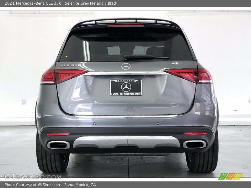 Selenite Grey Metallic / Black 2021 Mercedes-Benz GLE 350