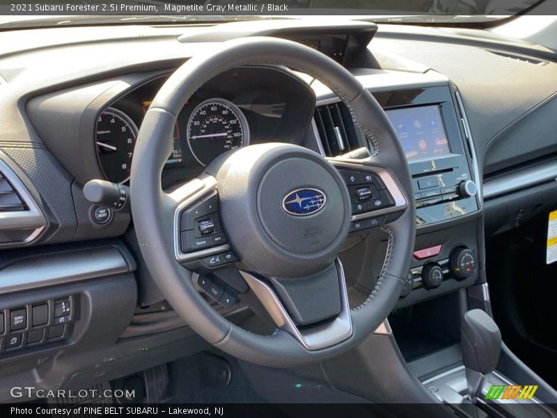 Magnetite Gray Metallic / Black 2021 Subaru Forester 2.5i Premium