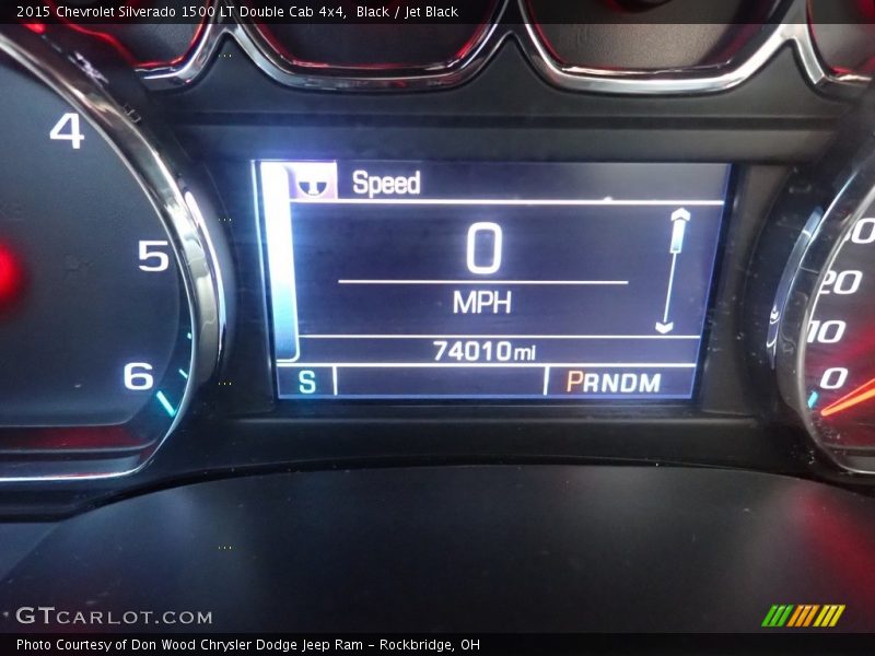Black / Jet Black 2015 Chevrolet Silverado 1500 LT Double Cab 4x4