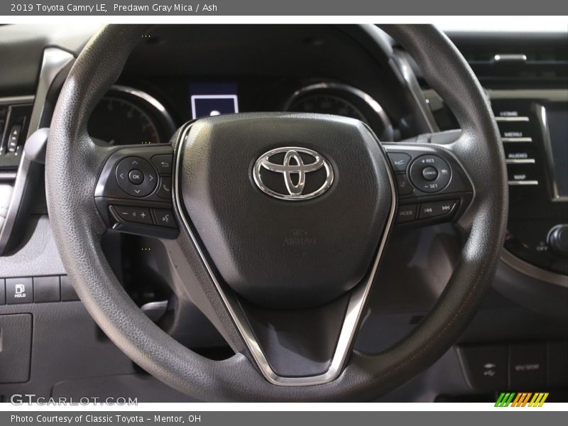 Predawn Gray Mica / Ash 2019 Toyota Camry LE