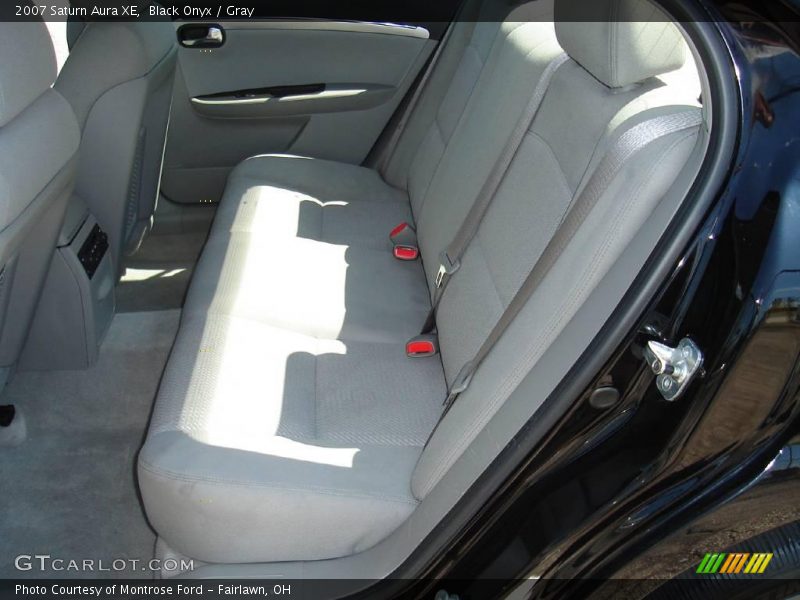 Black Onyx / Gray 2007 Saturn Aura XE