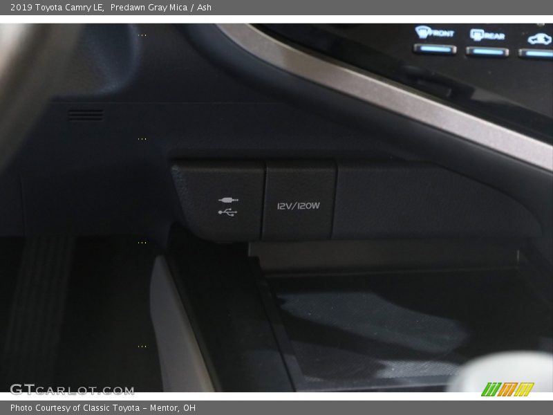 Predawn Gray Mica / Ash 2019 Toyota Camry LE