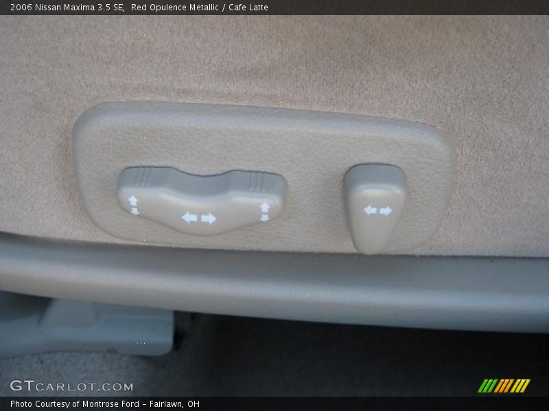 Red Opulence Metallic / Cafe Latte 2006 Nissan Maxima 3.5 SE