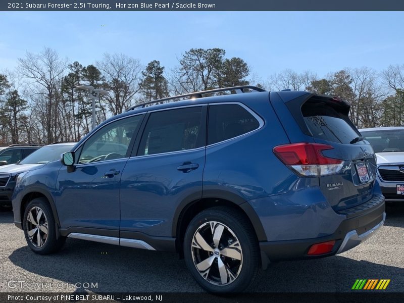 Horizon Blue Pearl / Saddle Brown 2021 Subaru Forester 2.5i Touring