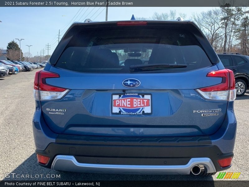Horizon Blue Pearl / Saddle Brown 2021 Subaru Forester 2.5i Touring