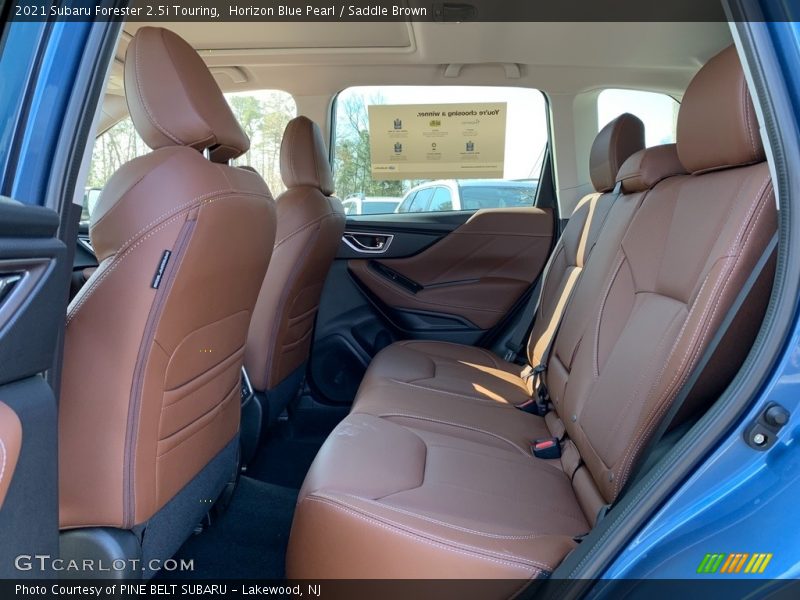 Horizon Blue Pearl / Saddle Brown 2021 Subaru Forester 2.5i Touring