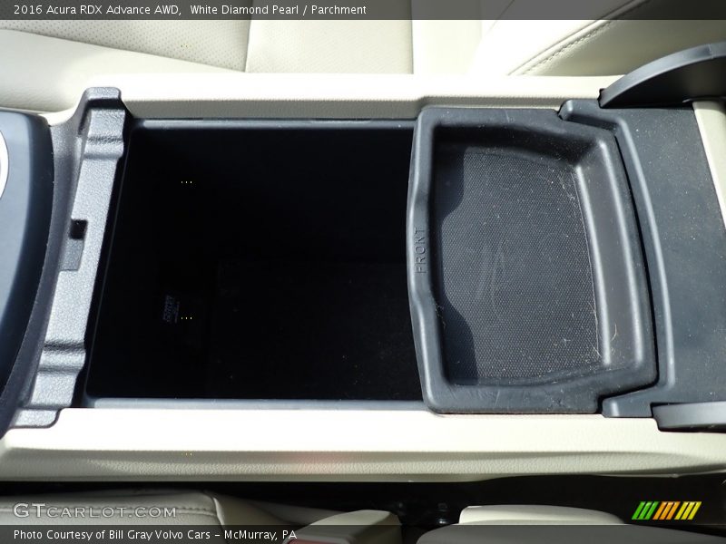 White Diamond Pearl / Parchment 2016 Acura RDX Advance AWD