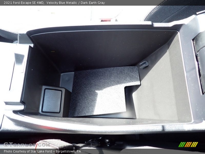 Velocity Blue Metallic / Dark Earth Gray 2021 Ford Escape SE 4WD