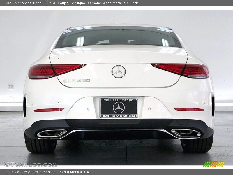 designo Diamond White Metallic / Black 2021 Mercedes-Benz CLS 450 Coupe