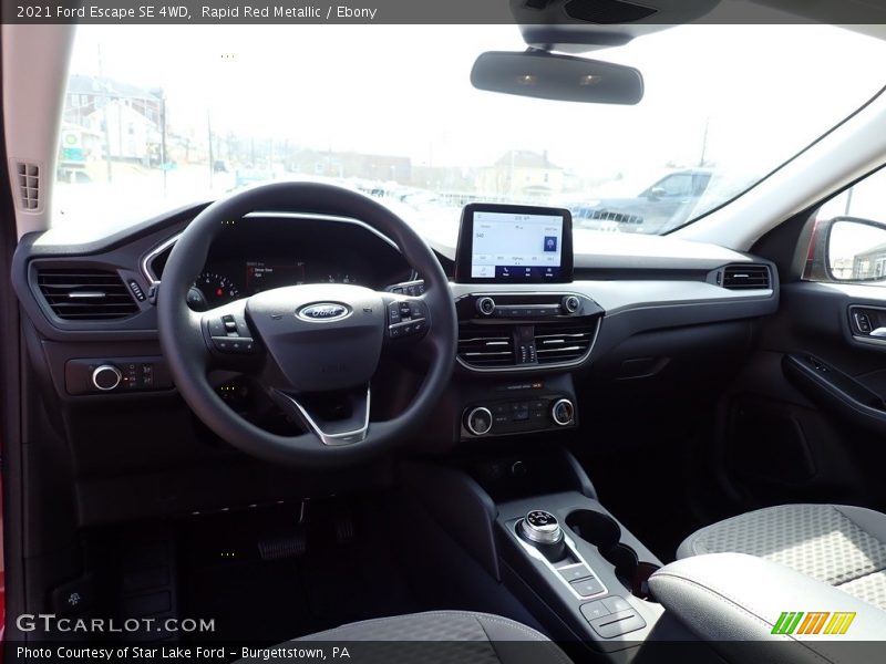 Rapid Red Metallic / Ebony 2021 Ford Escape SE 4WD