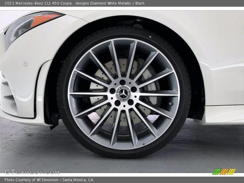 designo Diamond White Metallic / Black 2021 Mercedes-Benz CLS 450 Coupe