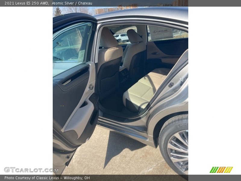 Atomic Silver / Chateau 2021 Lexus ES 250 AWD