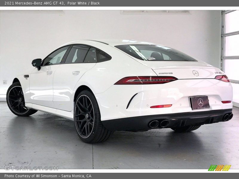 Polar White / Black 2021 Mercedes-Benz AMG GT 43