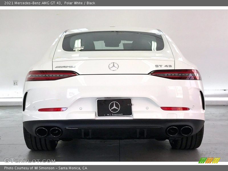 Polar White / Black 2021 Mercedes-Benz AMG GT 43