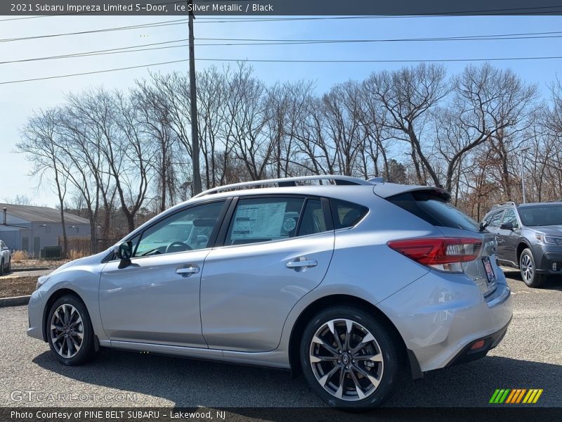 Ice Silver Metallic / Black 2021 Subaru Impreza Limited 5-Door
